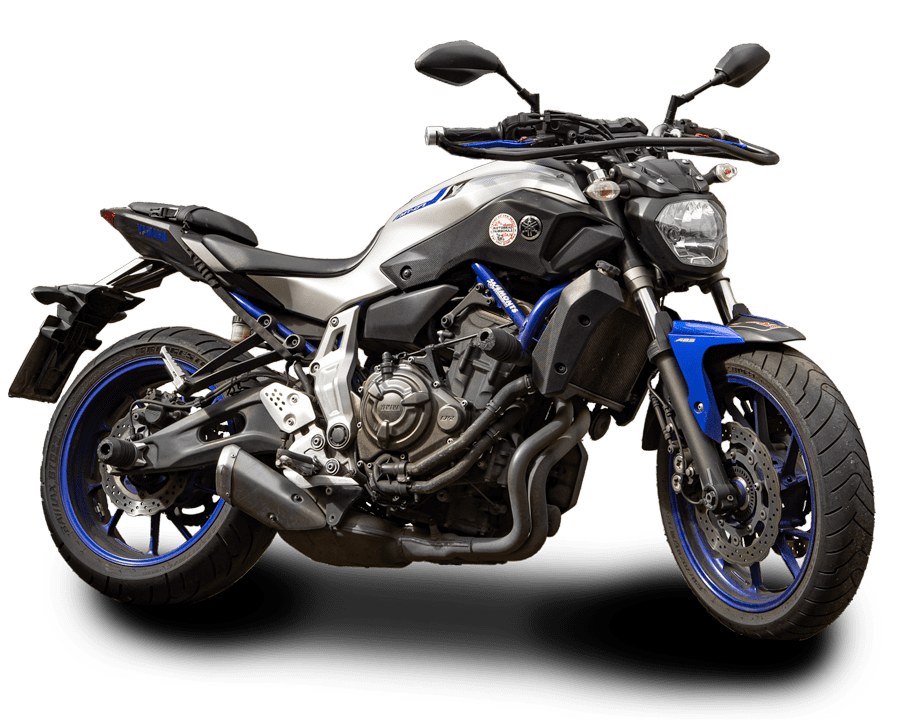 A - Yamaha MT 07
